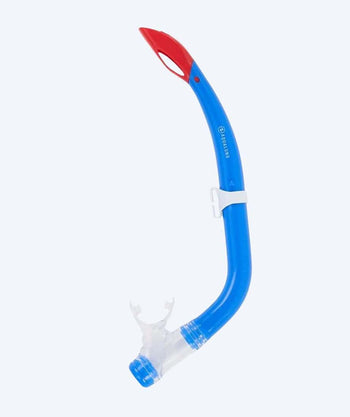 Aqualung snorkel til voksne - Pike - Hvid/blå