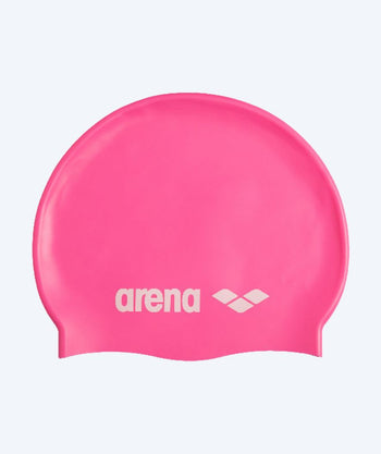 Arena badehætte - Classic Silicone - Lyserød
