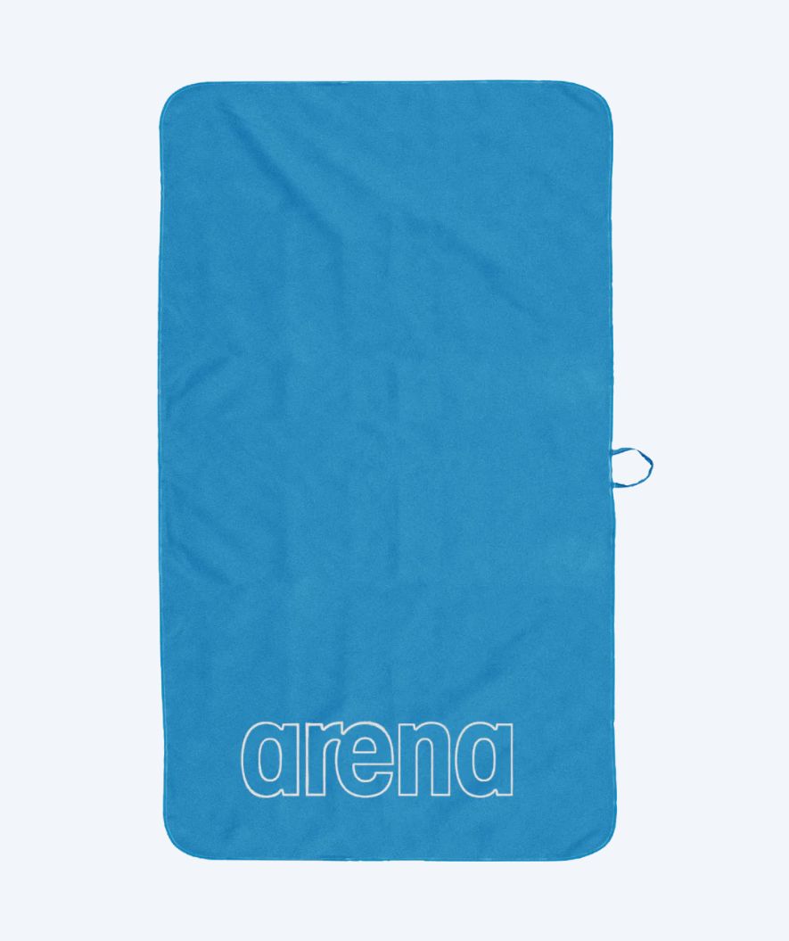 Arena microfiber håndklæde - Smart Plus Pool - Lyseblå