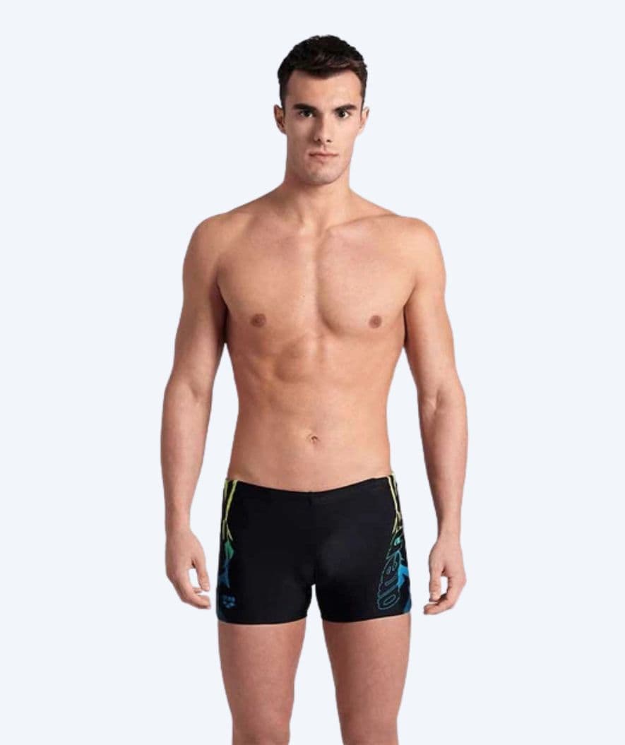 Arena trunks til mænd - Gleam - Sort