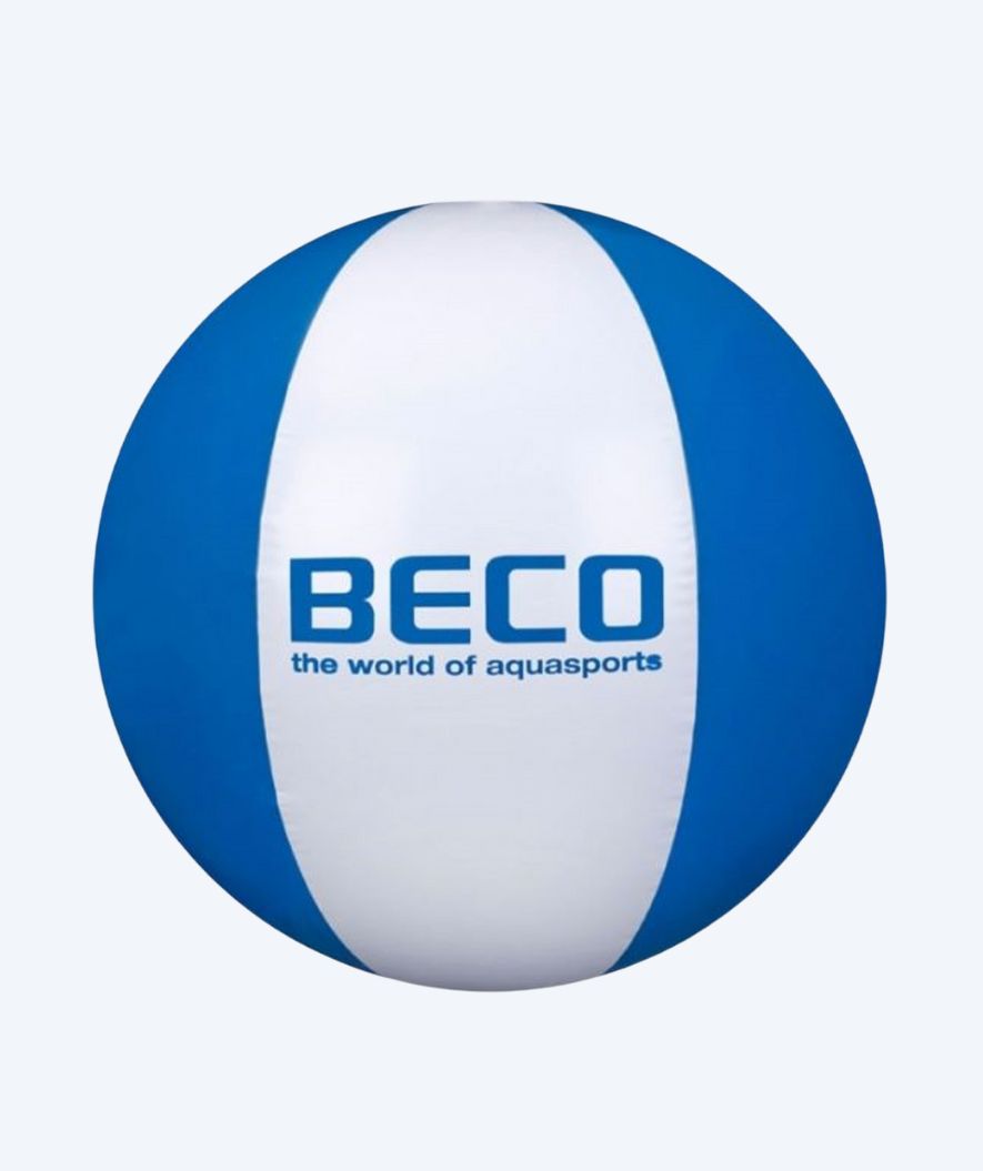 Beco badebold - Ø41 cm - Blå/hvid