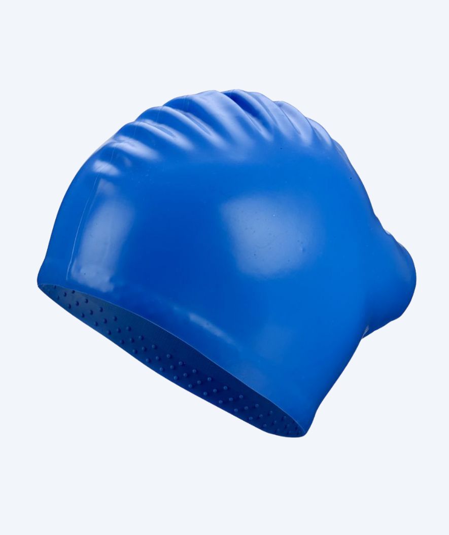 Beco badehætte til langt hår - Silicone - Blå