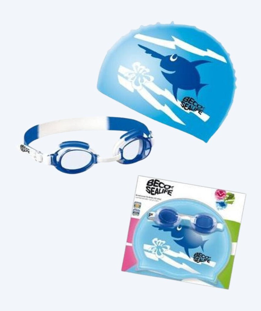 Beco svømmesæt til børn - Sealife - Blå