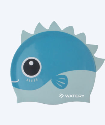 Watery badehætte til børn - Fishi - Blue Shark