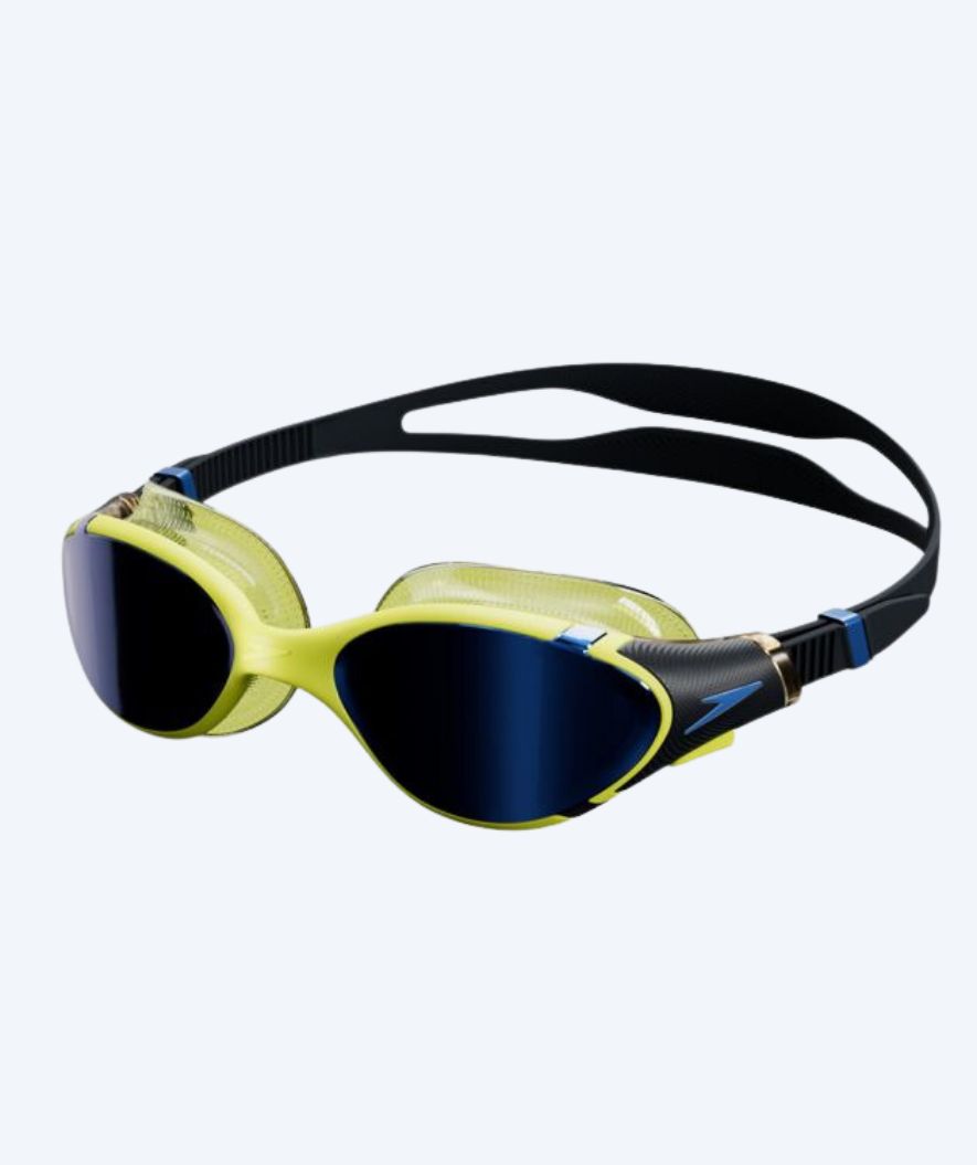 Speedo svømmebriller - Biofuse 2.0 Mirror - Gul/sort