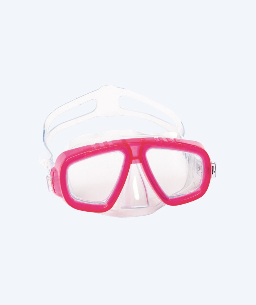 Bestway dykkermaske til børn (3-6) - Lil' Caymen - Pink