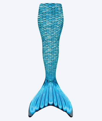 Fin Fun havfruehale til børn - Sæt - Tidal Teal (Lyseblå)
