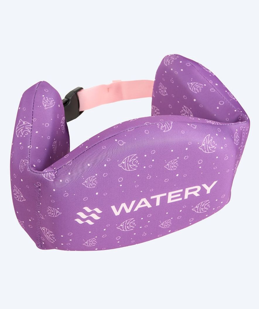 Watery svømmebælte til børn (15-60 kg) - Romney - Atlantic Purple