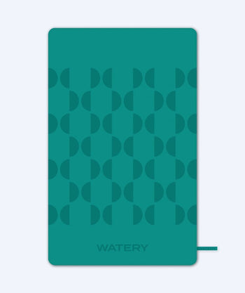 Watery microfiber håndklæde (175 x 110 cm) - Rafferty - Dust Green