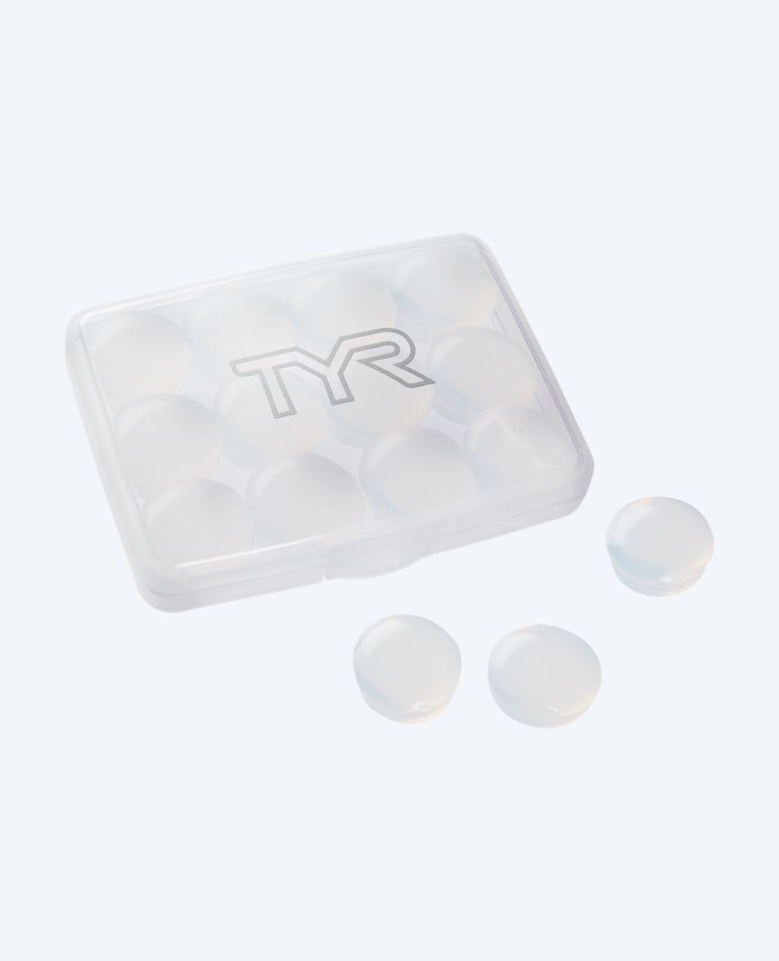 TYR ørepropper - Soft Moldable 12 stk - Klar