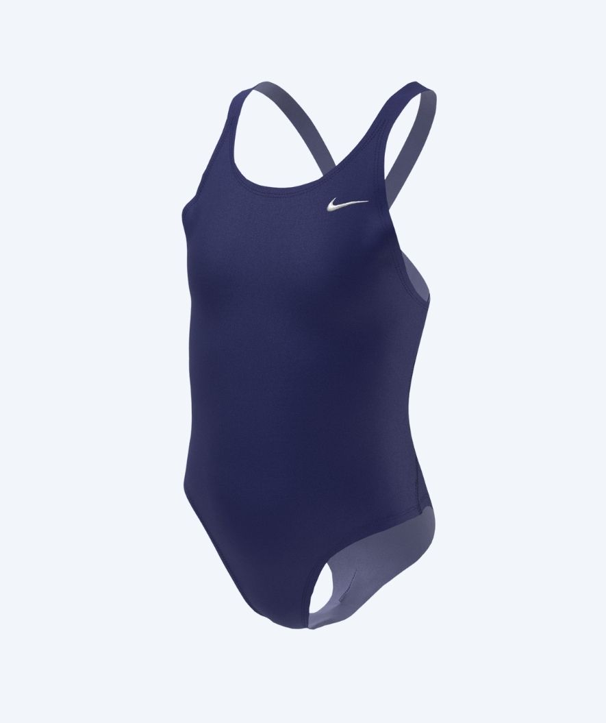 Nike badedragt til piger - Hydrastrong Fastback - Mørkeblå