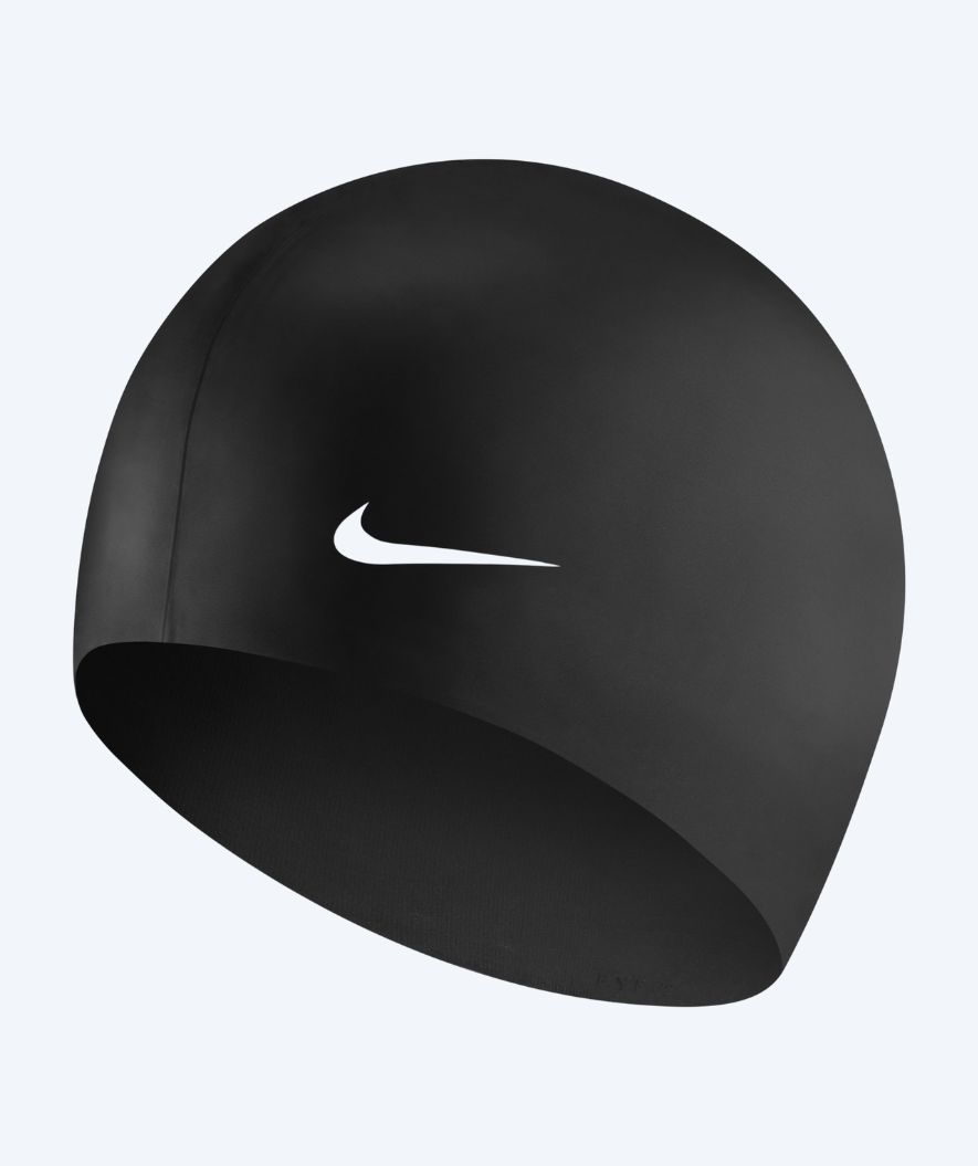 Nike badehætte til junior (6-16) - Solid - Sort