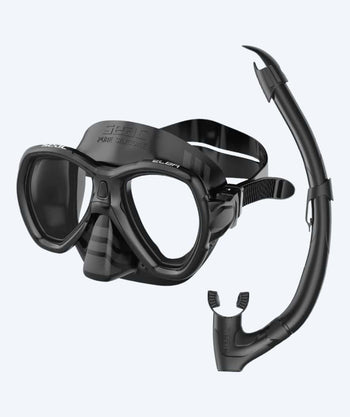 SEAC Combo snorkelsæt til voksne - Elba - Sort