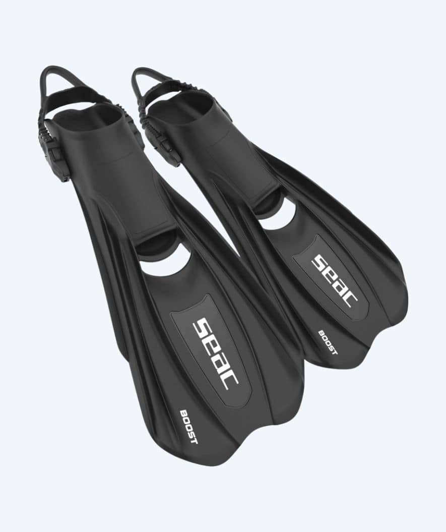 SEAC dykkerfødder til voksne - Boost - Sort