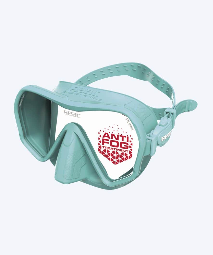 SEAC dykkermaske til voksne - Pura - Lyseblå