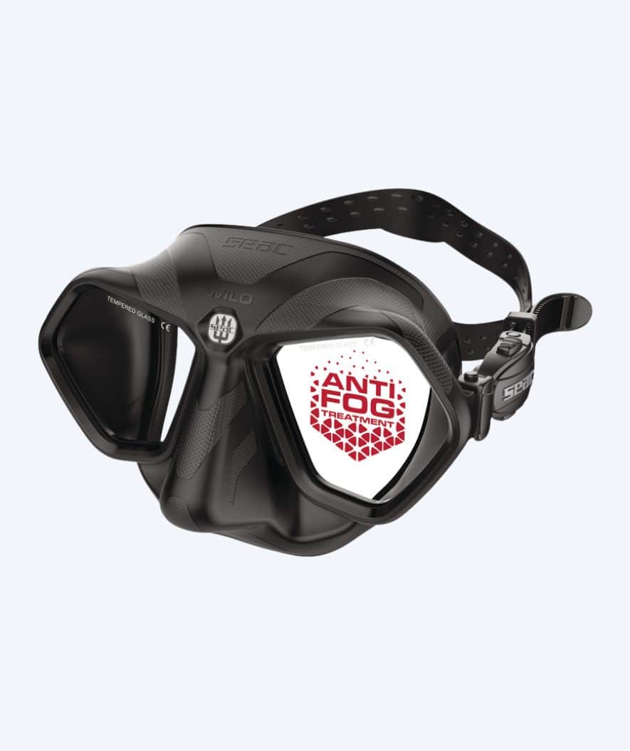 SEAC dykkermaske til voksne - Wild - Sort