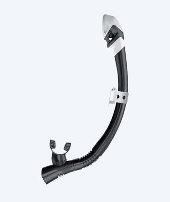 SEAC full-dry snorkel til voksne - Fast Tech - Sort/hvid
