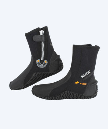 SEAC neoprenstøvler til voksne - Basic - Sort