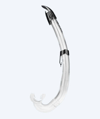 SEAC semi-dry snorkel til voksne - Flash - Klar/sort