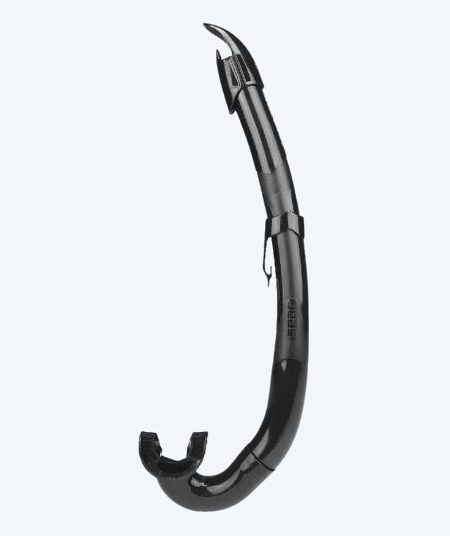 SEAC semi-dry snorkel til voksne - Flash - Sort