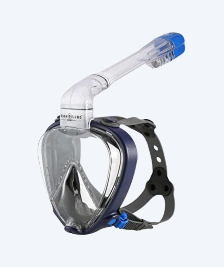 Aqualung fullface dykkermaske til voksne - Explore - Blå/grå