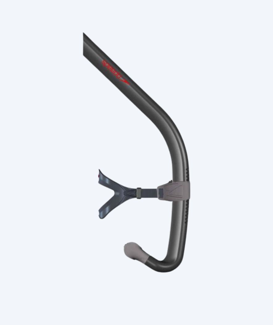 Speedo centersnorkel - Bullet Head - Sort/grå