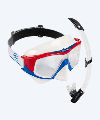 Aqualung Combo snorkelsæt til voksne - Vita - Hvid/sort