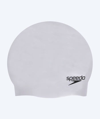 Speedo badehætte - Plain Moulded - Sølv