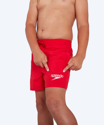Speedo badeshorts til drenge - Essential - Rød