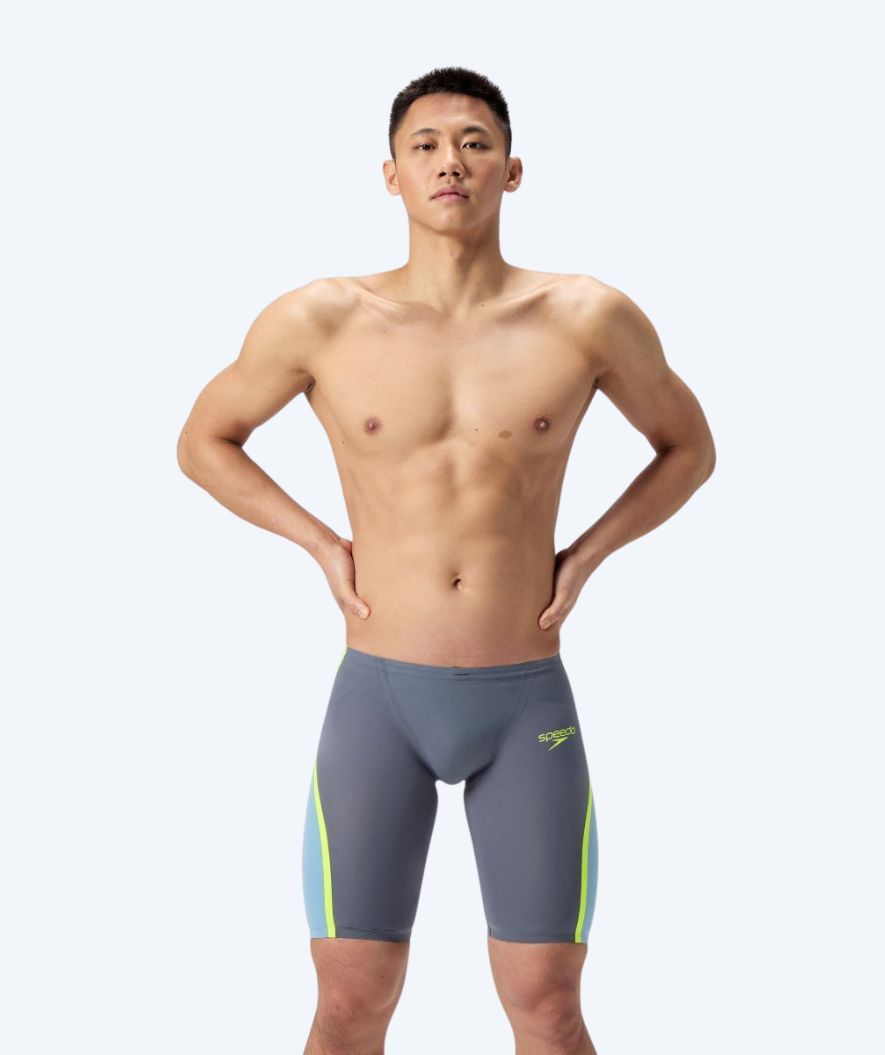 Speedo konkurrence badebukser til mænd - LZR Pure Intent 2.0 - Grå/gul