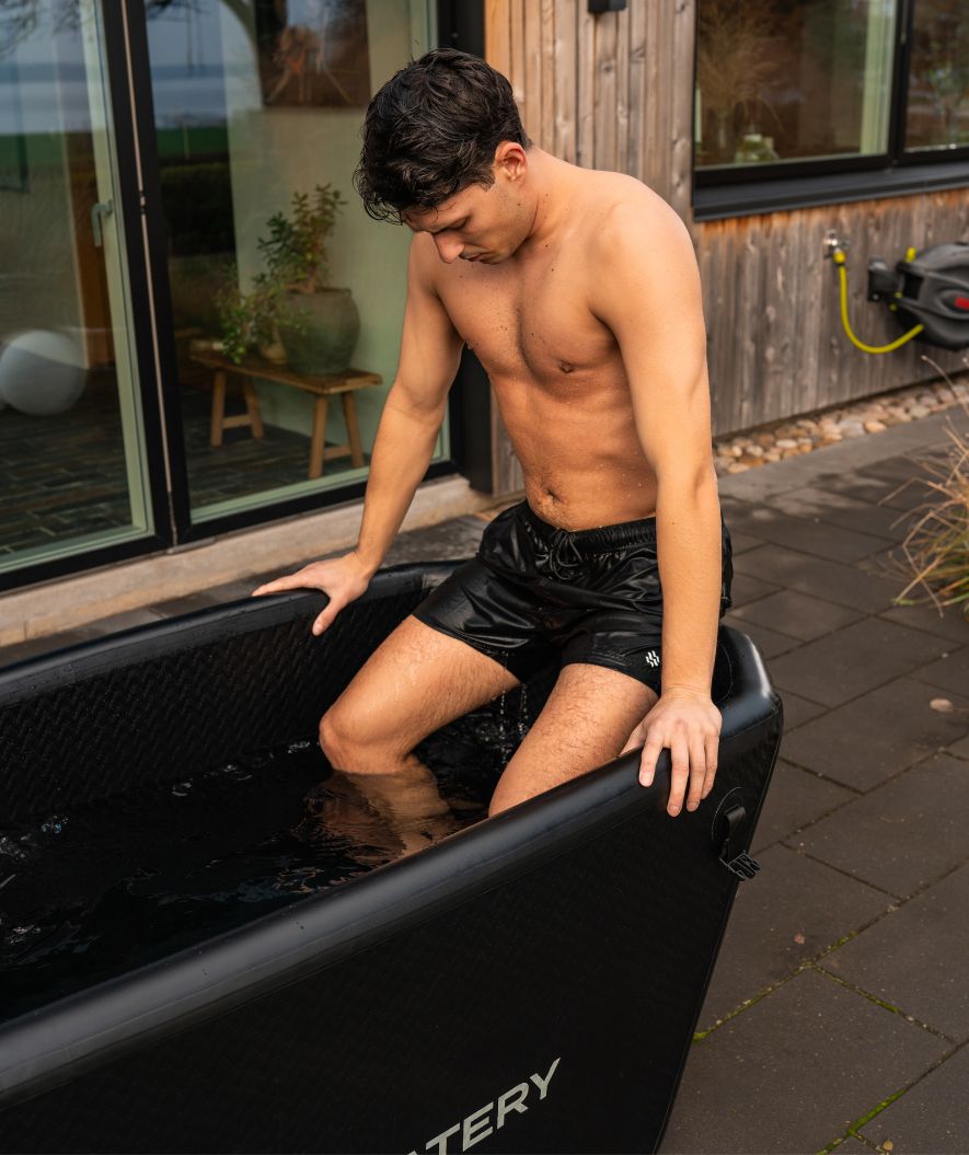 Watery oppustelig isbad - Ace - Sort