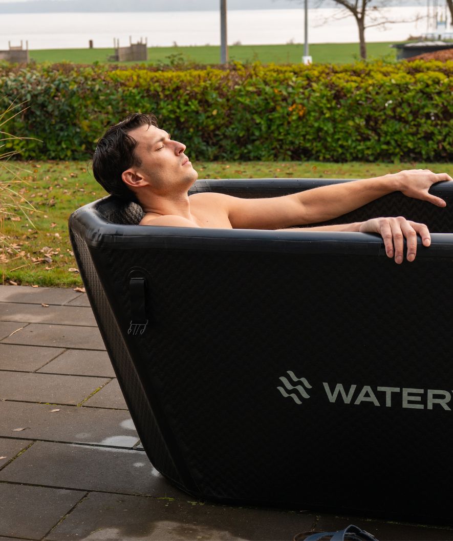 Watery oppustelig isbad - Ace - Sort