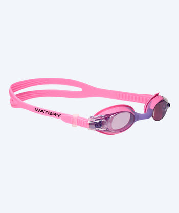Watery svømmebriller til børn - Aqualife - Pink (Pink linse)