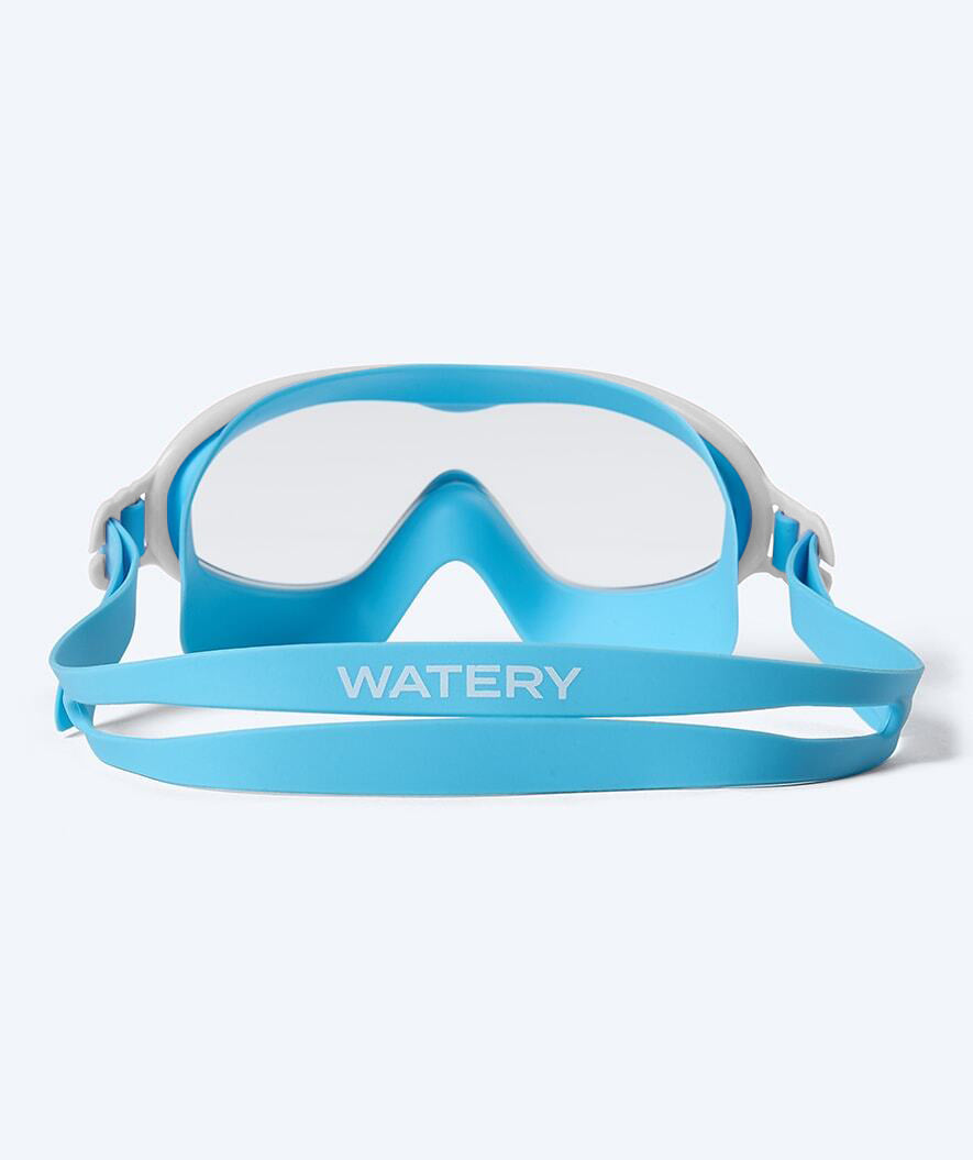 Watery svømmebriller til børn - Bradford - Blå/hvid