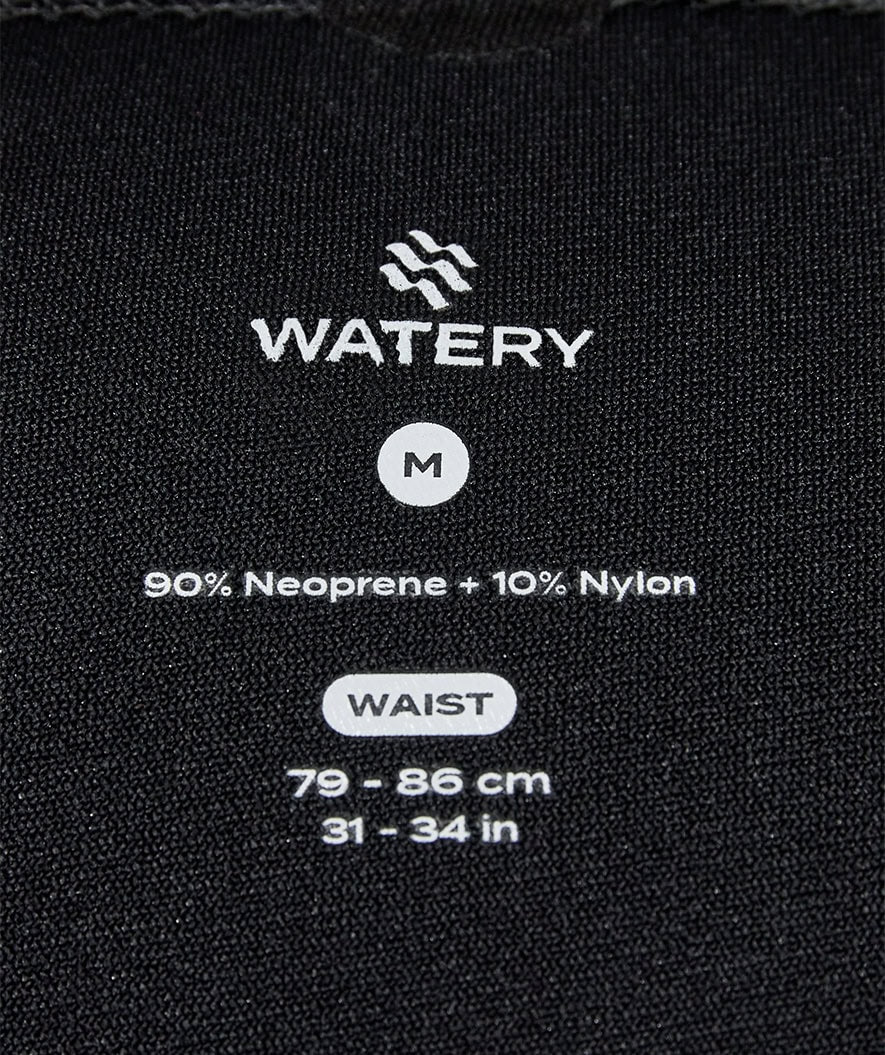 Watery neopren badebukser - Calder Pro 3/5mm - Sort
