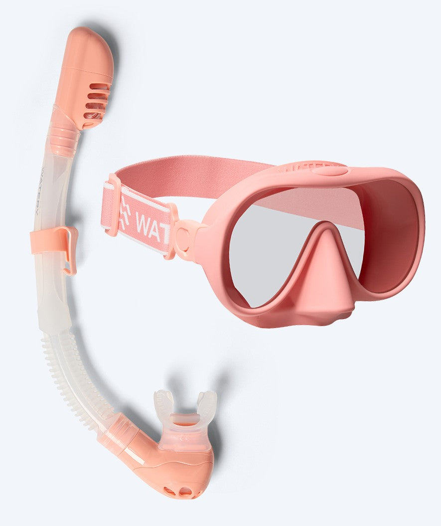 Watery Combo snorkelsæt til børn (4-10) - Alton - Pink