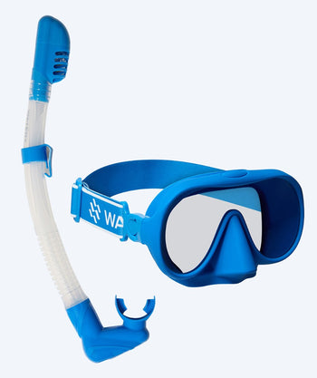 Watery Combo snorkelsæt til voksne (fra 15 år) - Alton - Blå