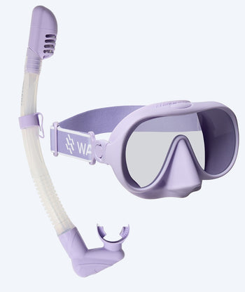 Watery Combo snorkelsæt til voksne (fra 15 år) - Alton - Lilla