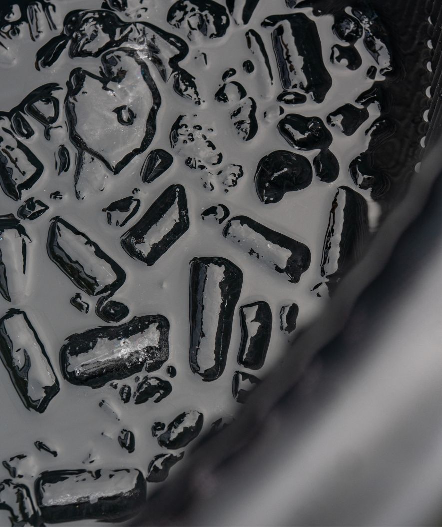 Watery oppustelig isbad - Deluxe - Sort