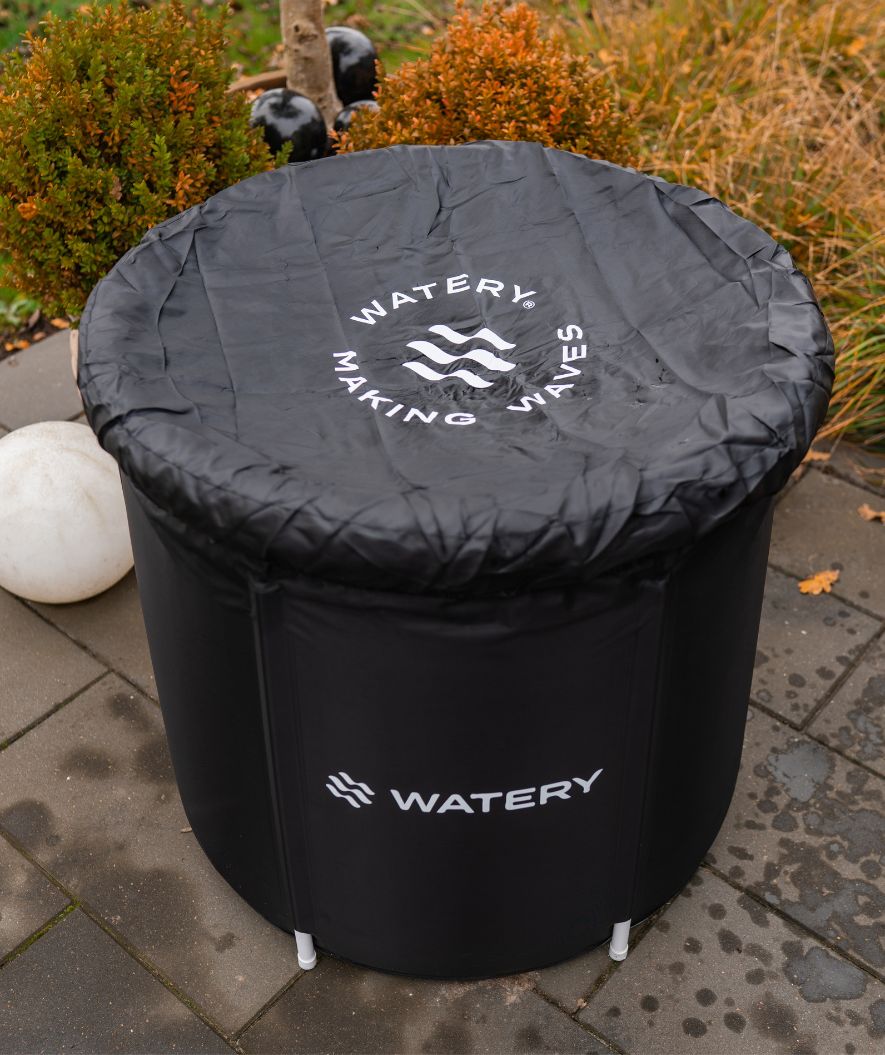 Watery oppustelig isbad - Hero - Sort