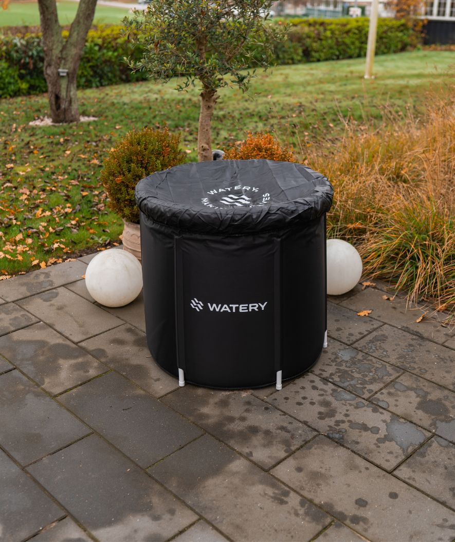 Watery oppustelig isbad - Hero - Sort