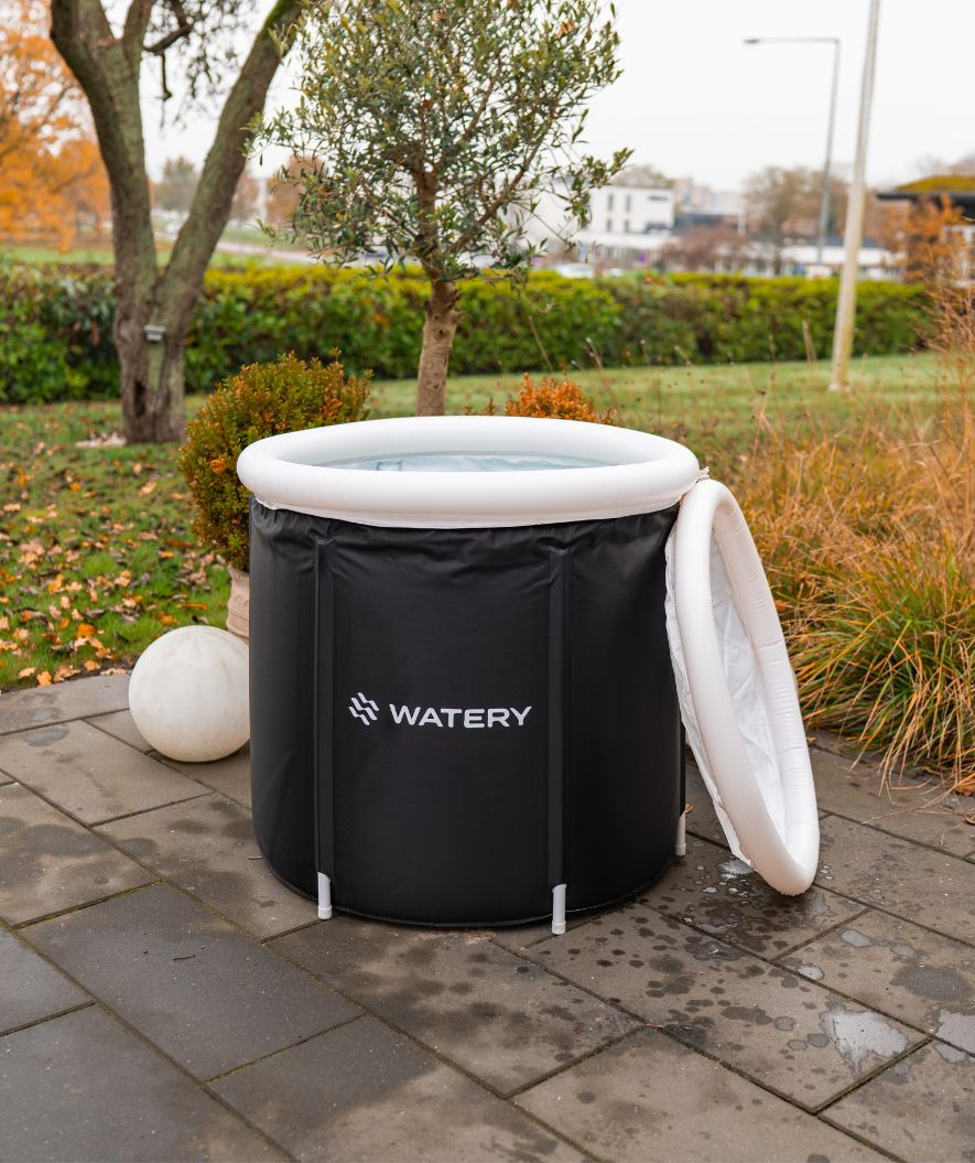 Watery oppustelig isbad - Hero - Sort