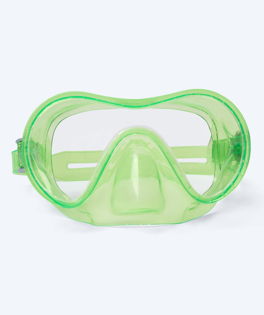Watery dykkermaske til junior (8-15) - Jubal - Grøn