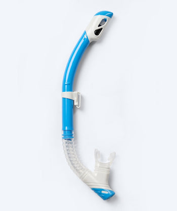 Watery full-dry snorkel til børn - Triton 2.0 - Blå