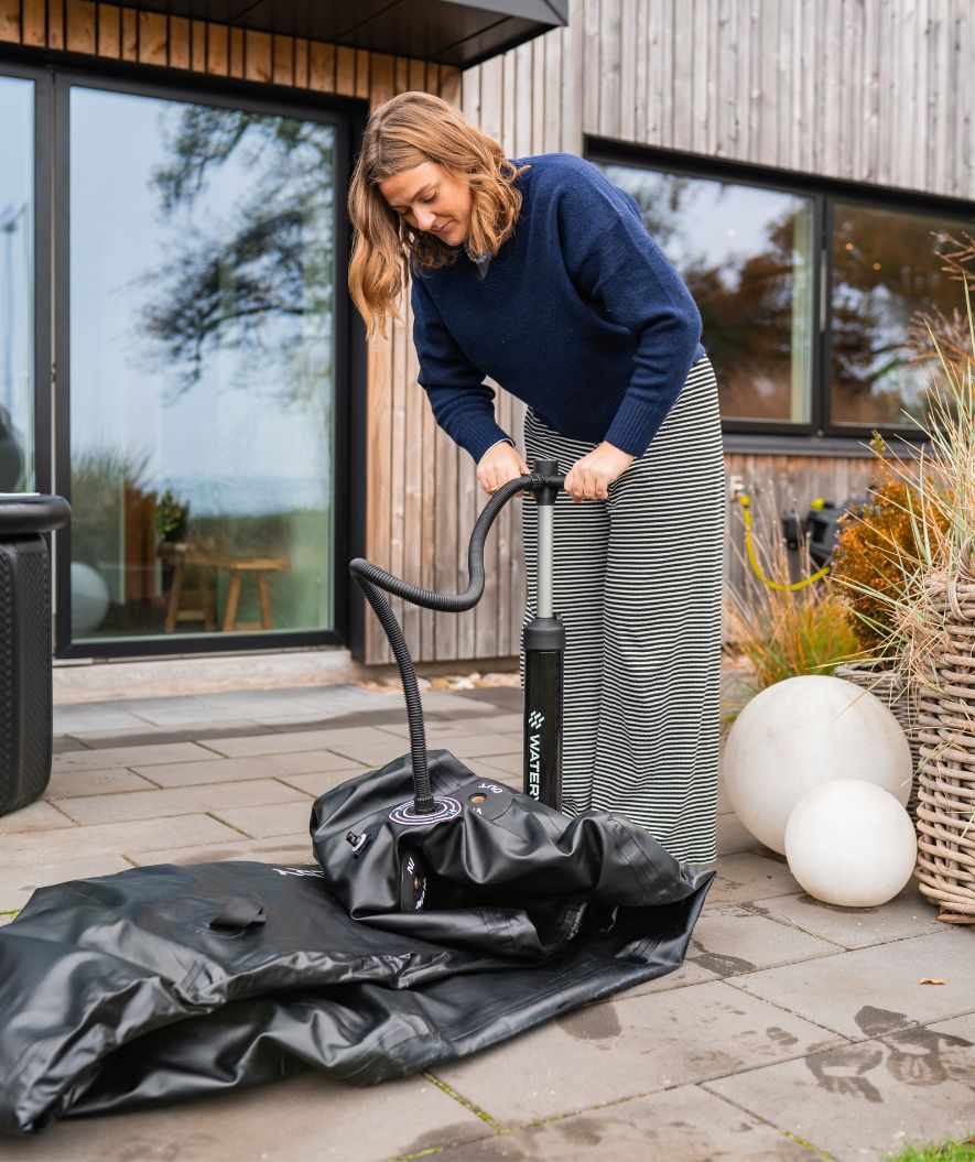 Watery oppustelig isbad - Master - Sort