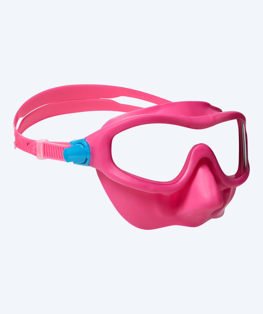 Watery svømmebriller til børn - Ocean - Pink/klar