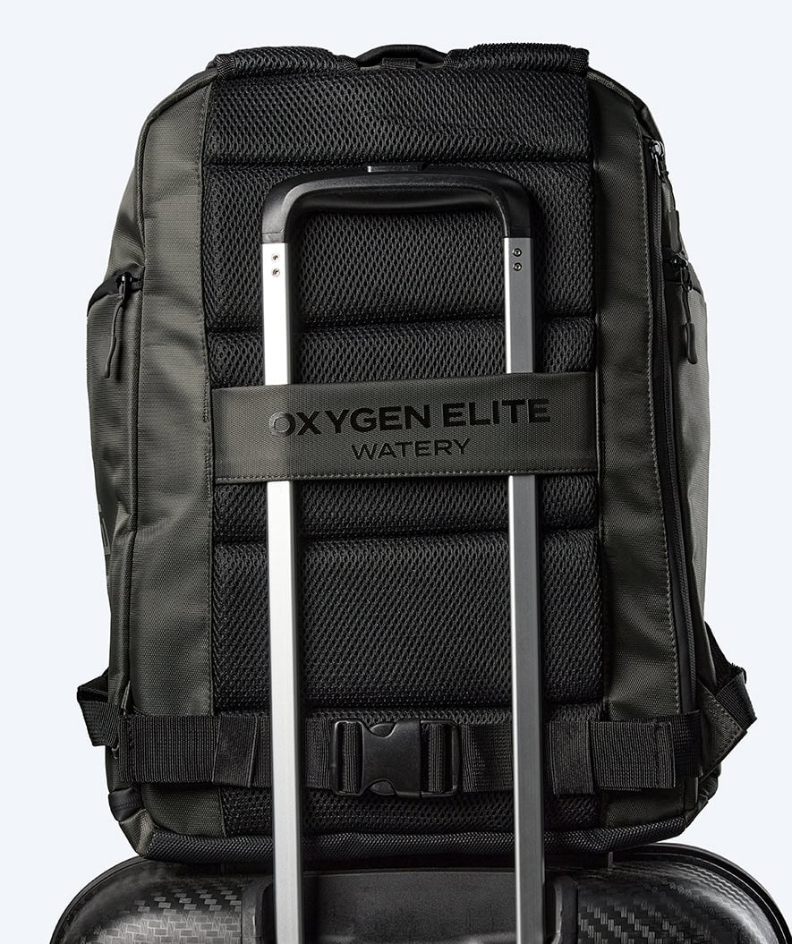 Watery svømmetaske - Oxygen Elite 45L - Mørkegrøn