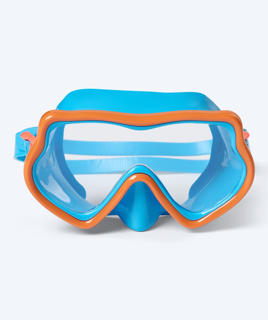 Watery dykkermaske til børn (4-10) - Pulina - Blå/orange