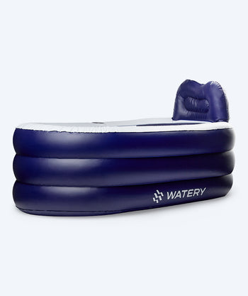 Watery oppusteligt badekar - Seal Real - Mørkeblå