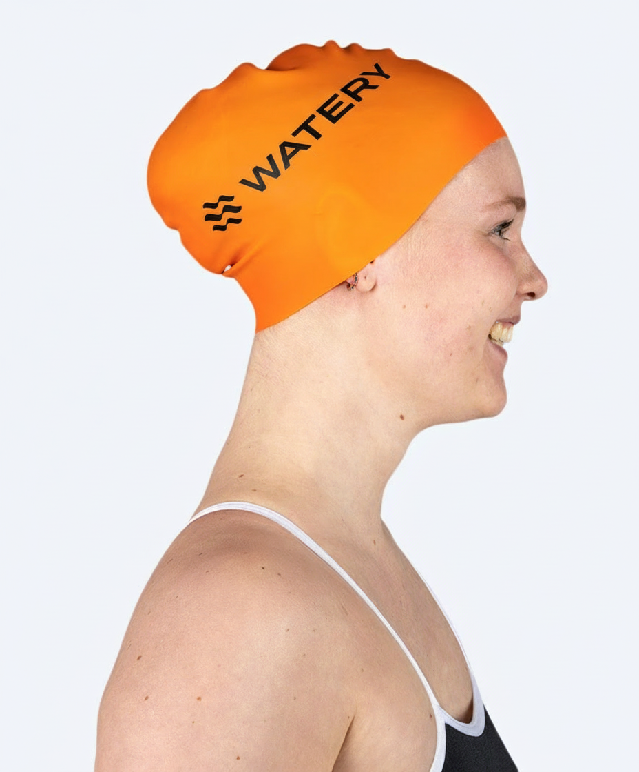 Watery badehætte (fra 10 år) - Signature - Orange